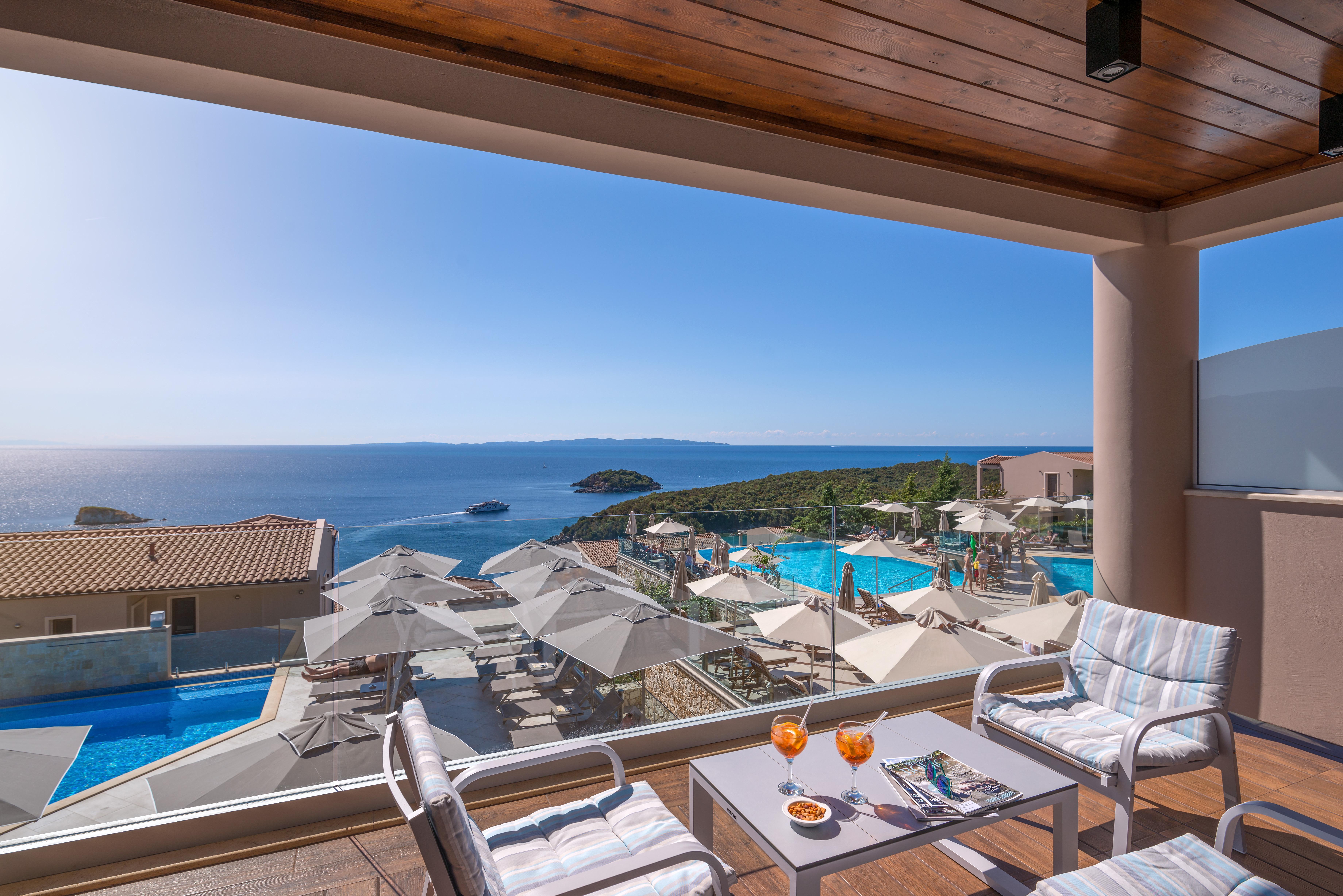 Sivota Hotel Bagian luar foto