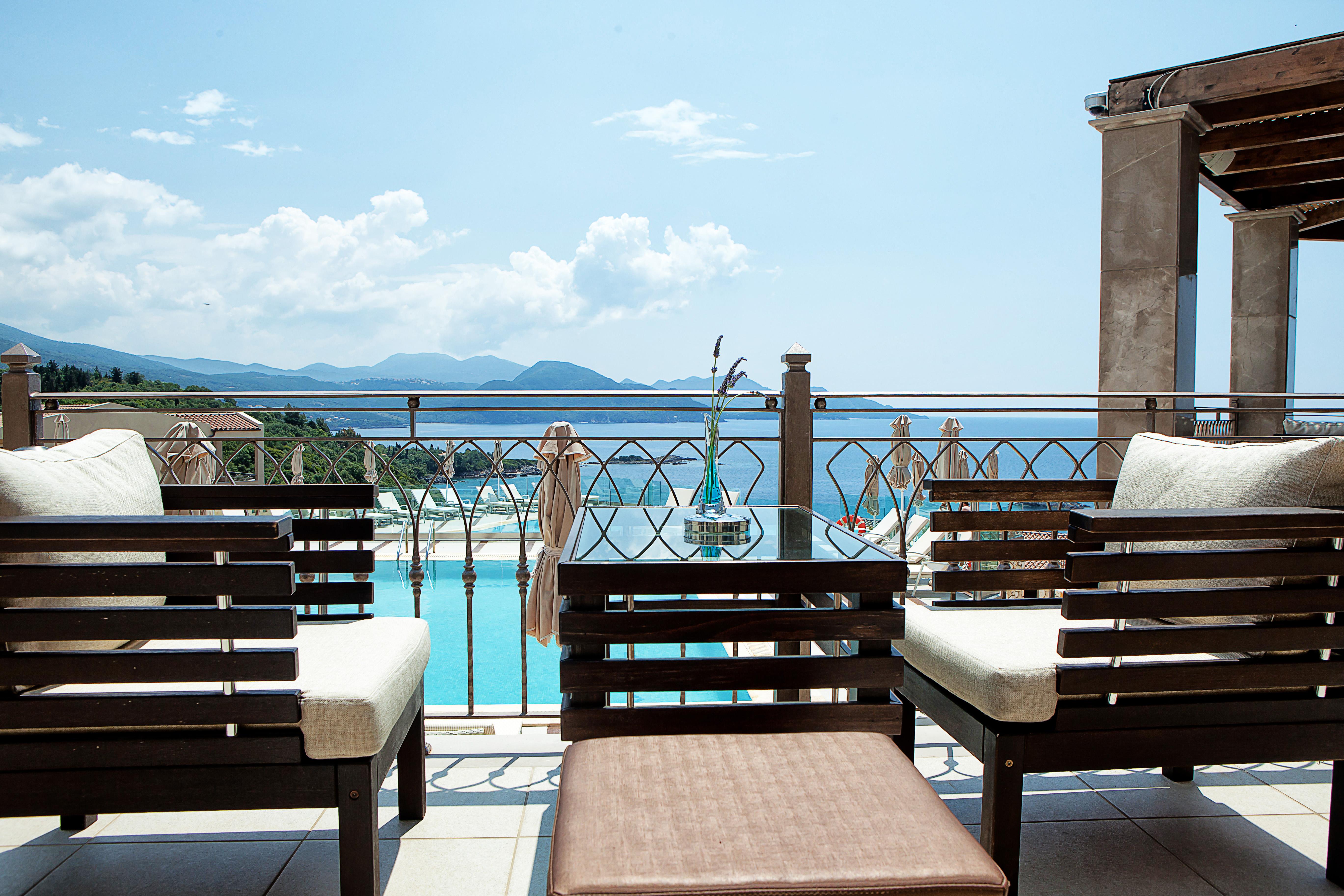 Sivota Hotel Bagian luar foto