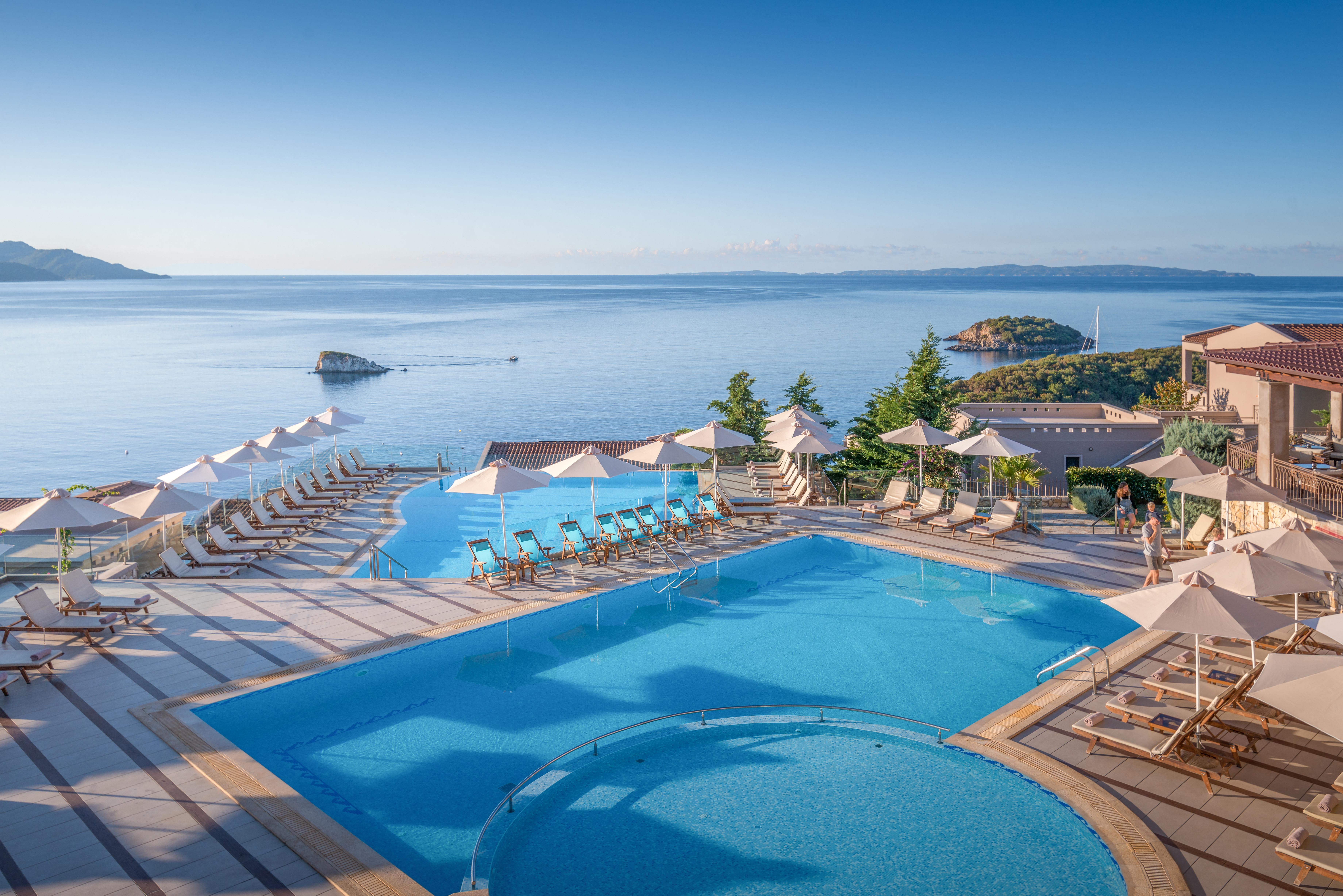 Sivota Hotel Bagian luar foto
