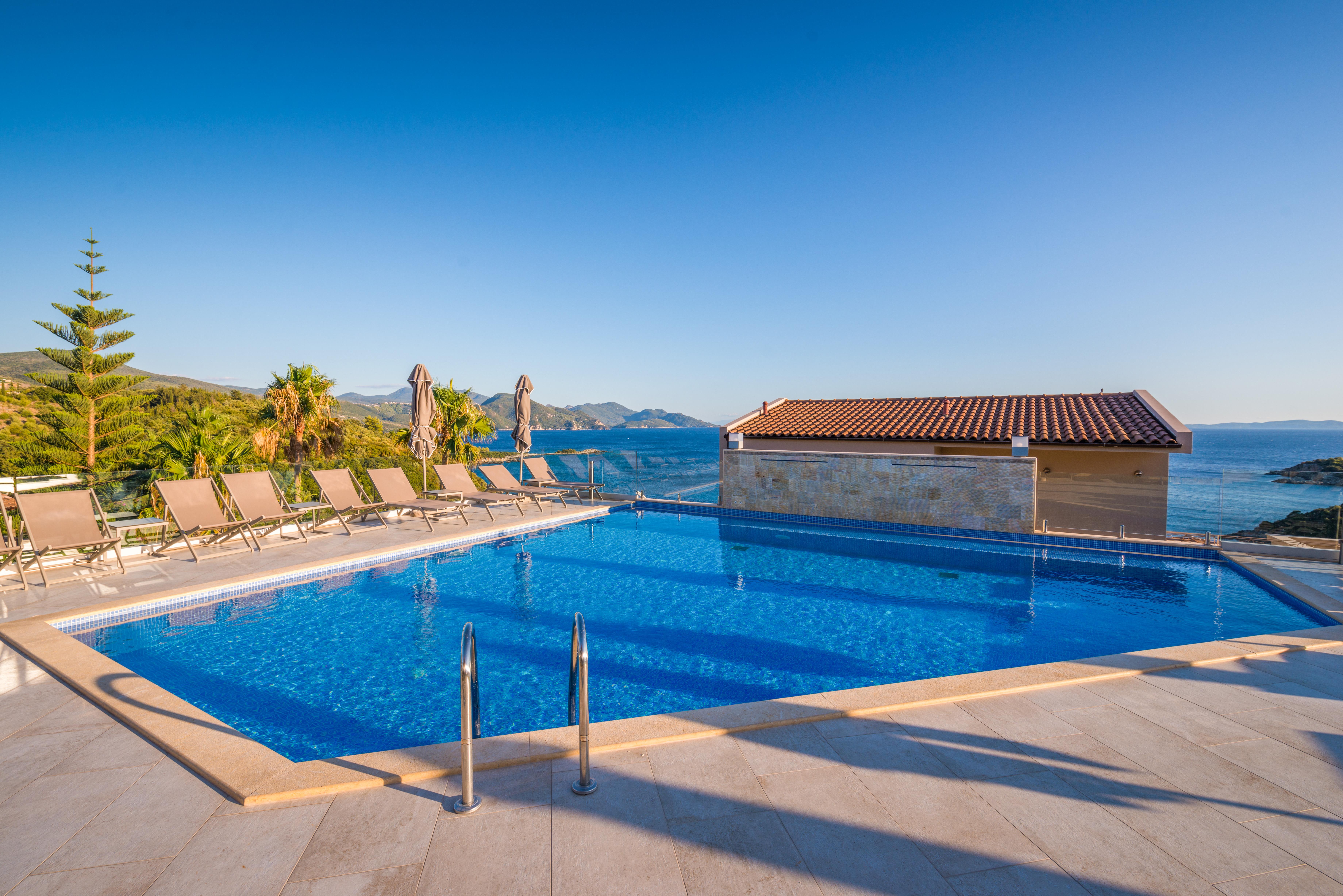 Sivota Hotel Bagian luar foto