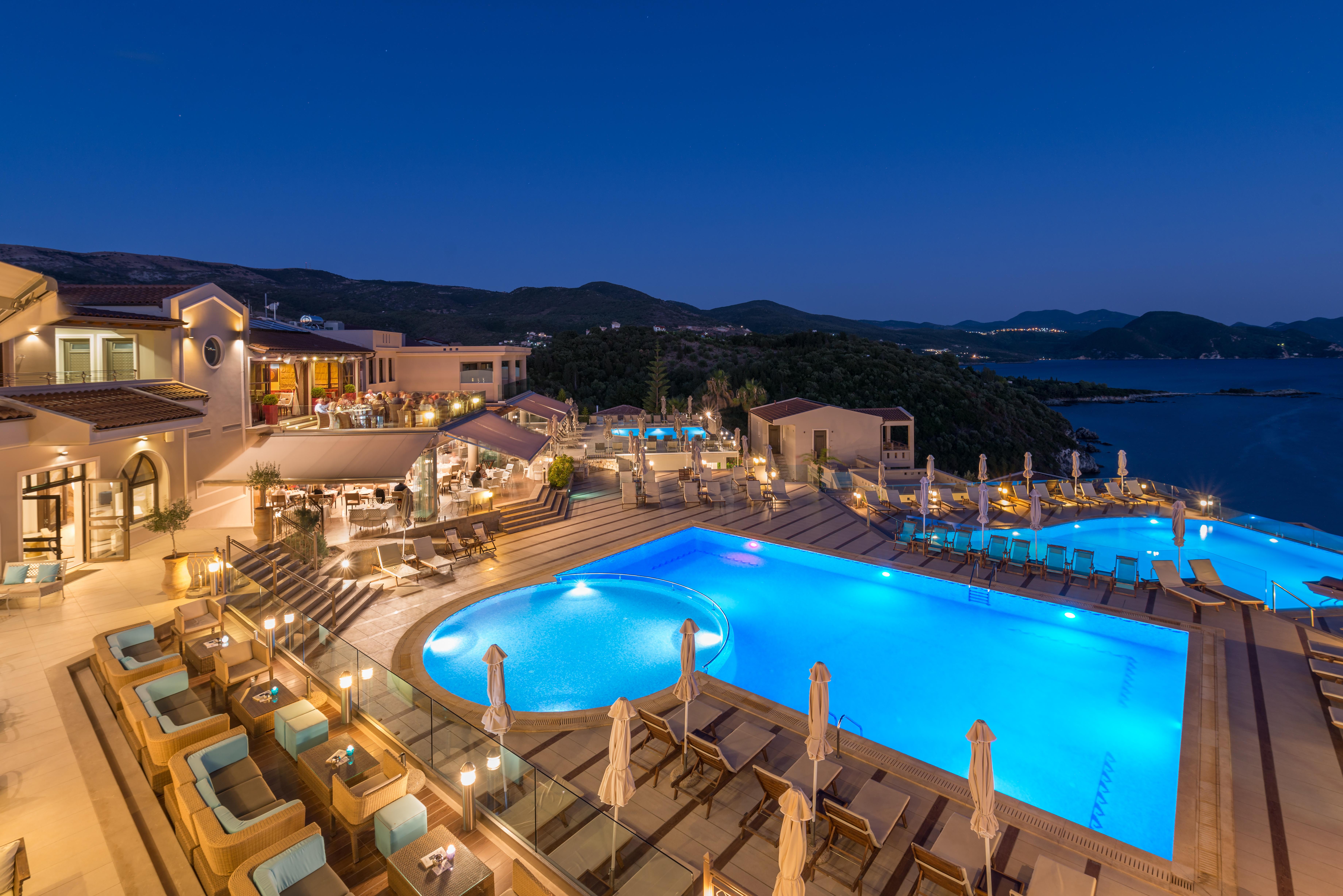Sivota Hotel Bagian luar foto